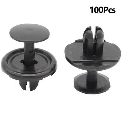 100 Pcs / 20mm x 9mm / Nylon Clip for Toyota