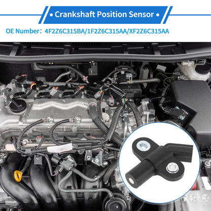 Crankshaft Position Sensor for Ford F-150 4.2 (1997–2008) No. 4F2Z6C315BA