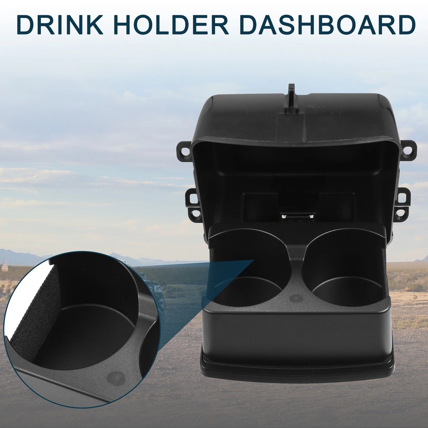 Cup Holder for Ford Explorer (2011–2021) No.BB5Z7813562BA Black