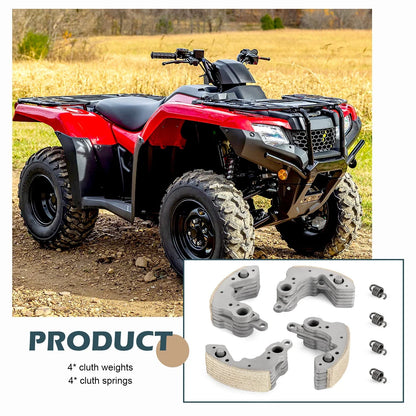 One-Way Centrifugal Clutch Shoes for Honda Rancher TRX420 (2013–2020)