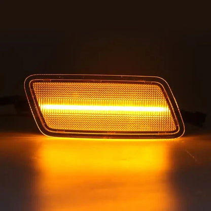 Clear Front Rear LED Side Marker Lights for Audi S7 RS7 (2012–2018)