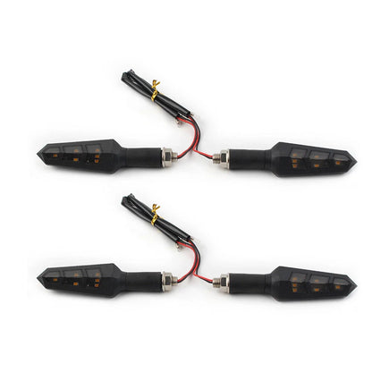 4 x Motorcycle LED Turn Signal Lights for Universal Scooter