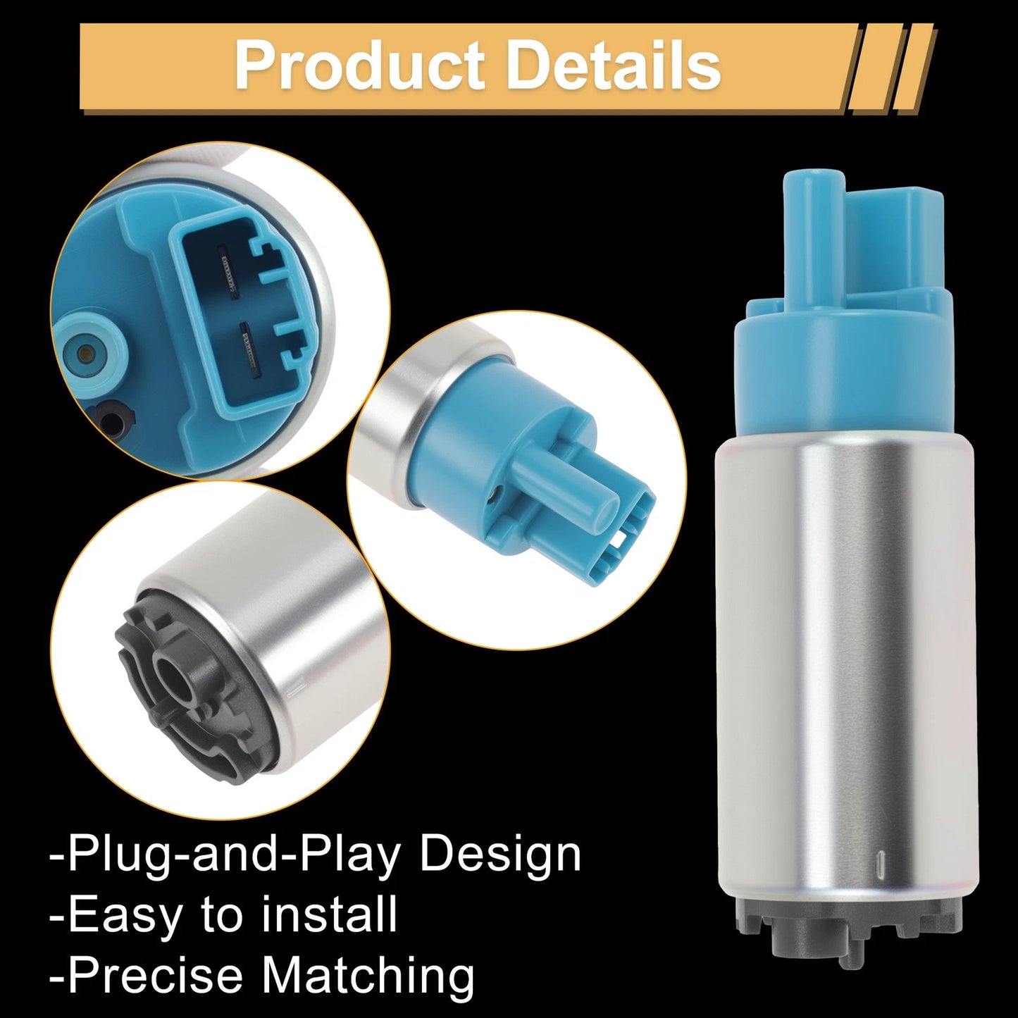 Fuel Pump for Harley-Davidson Fat Boy FLSTF-I (2001–2007) Replaces 75126-06A