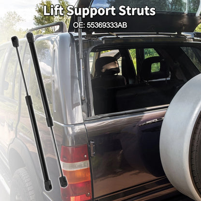 Set of 2 Rear Window Glass Lift Supports for Jeep Commander (2006–2010)