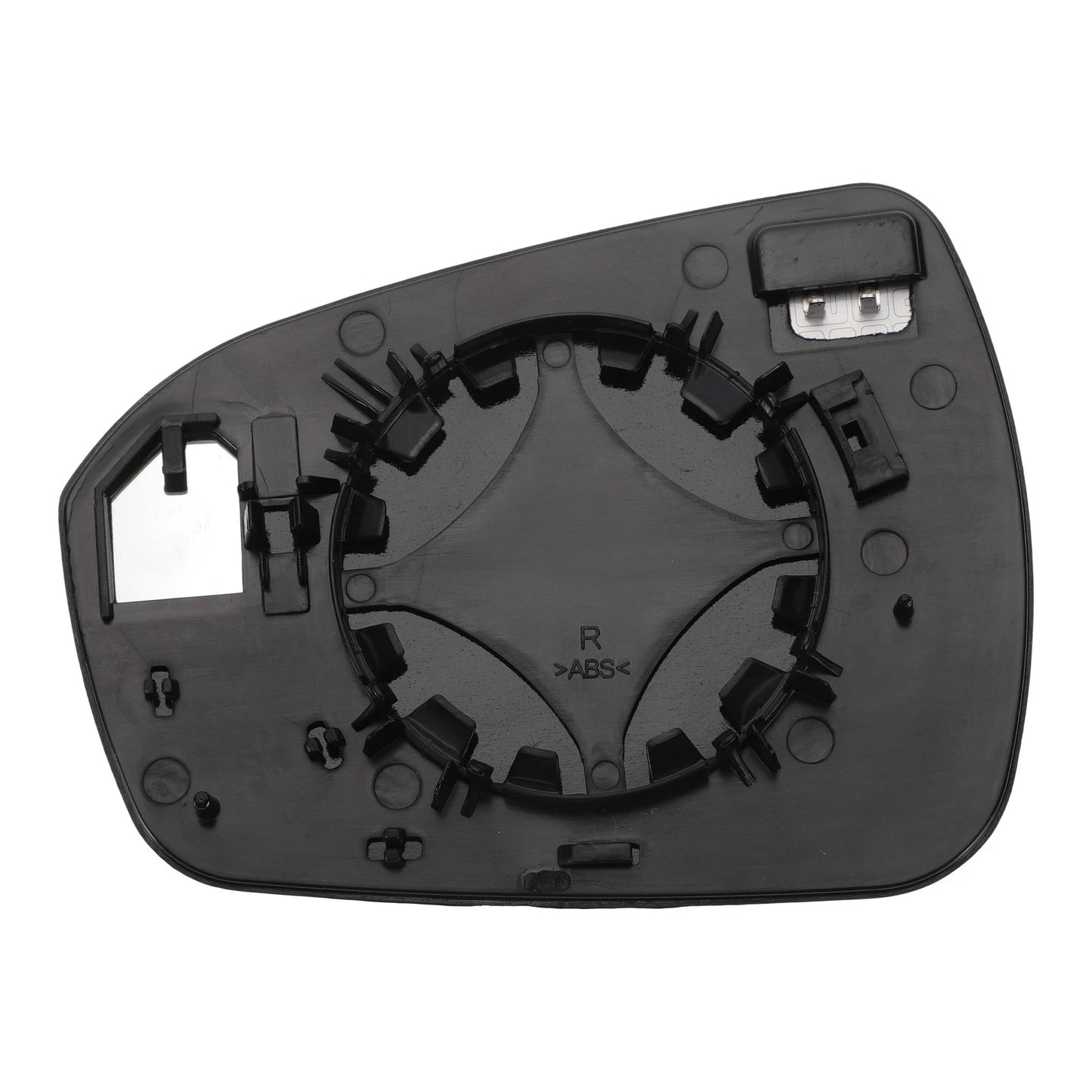 Right Side Heated White Mirror Glass for Ford Mondeo (2014–2022)