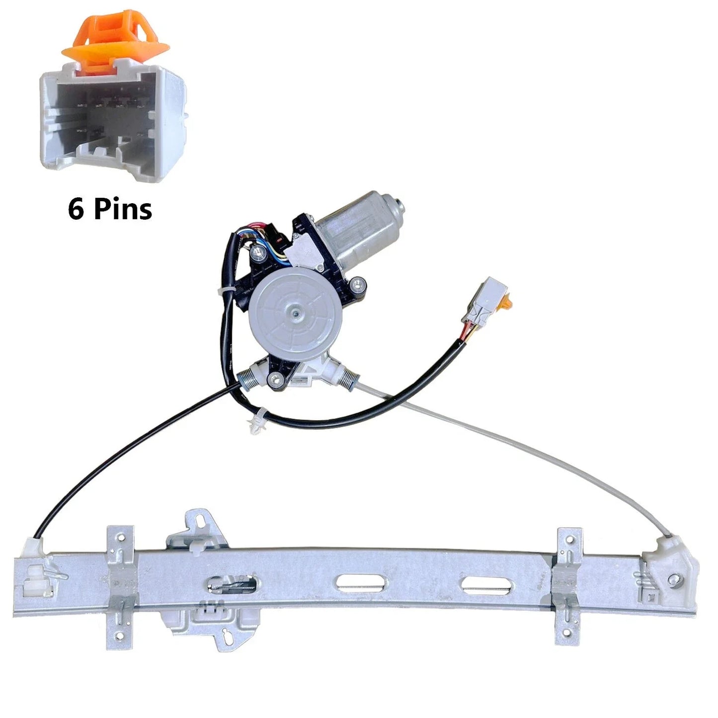 Front Right Window Regulator With 6 Pins Motor for Honda Civic ES (2000–2006)