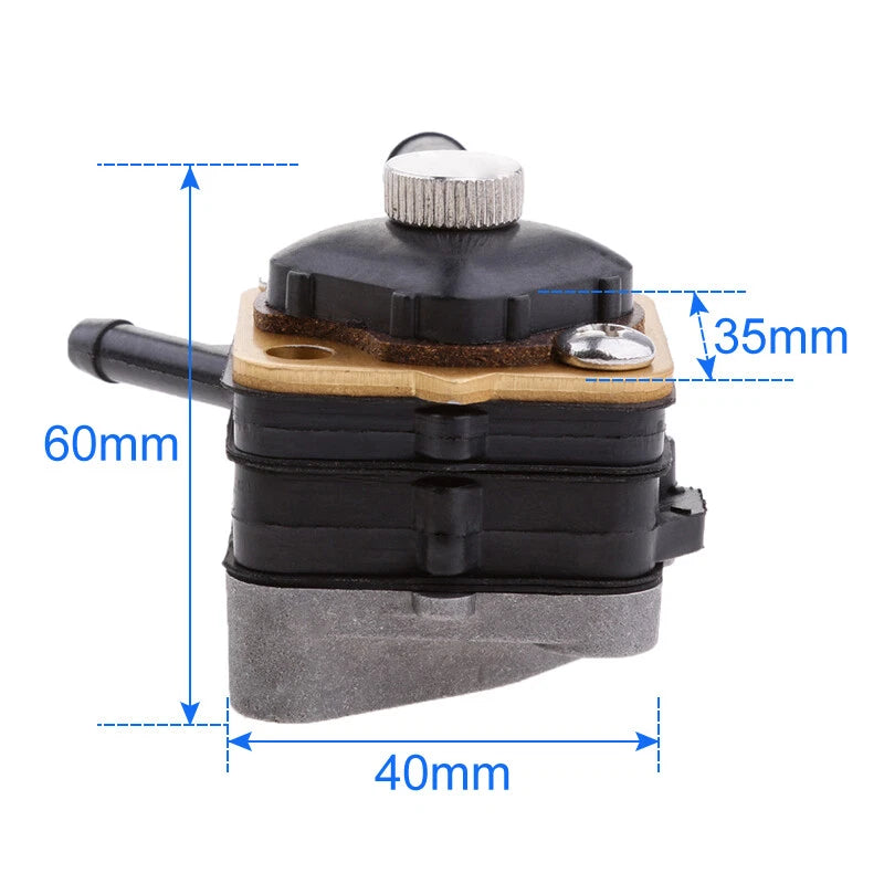 Fuel Pump with Gasket for Johnson Evinrude OMC (6HP–15HP)