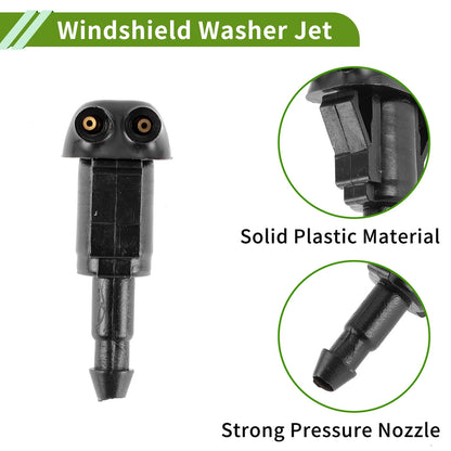 Windshield Washer Nozzle Set for Toyota (No. 85381AA010)