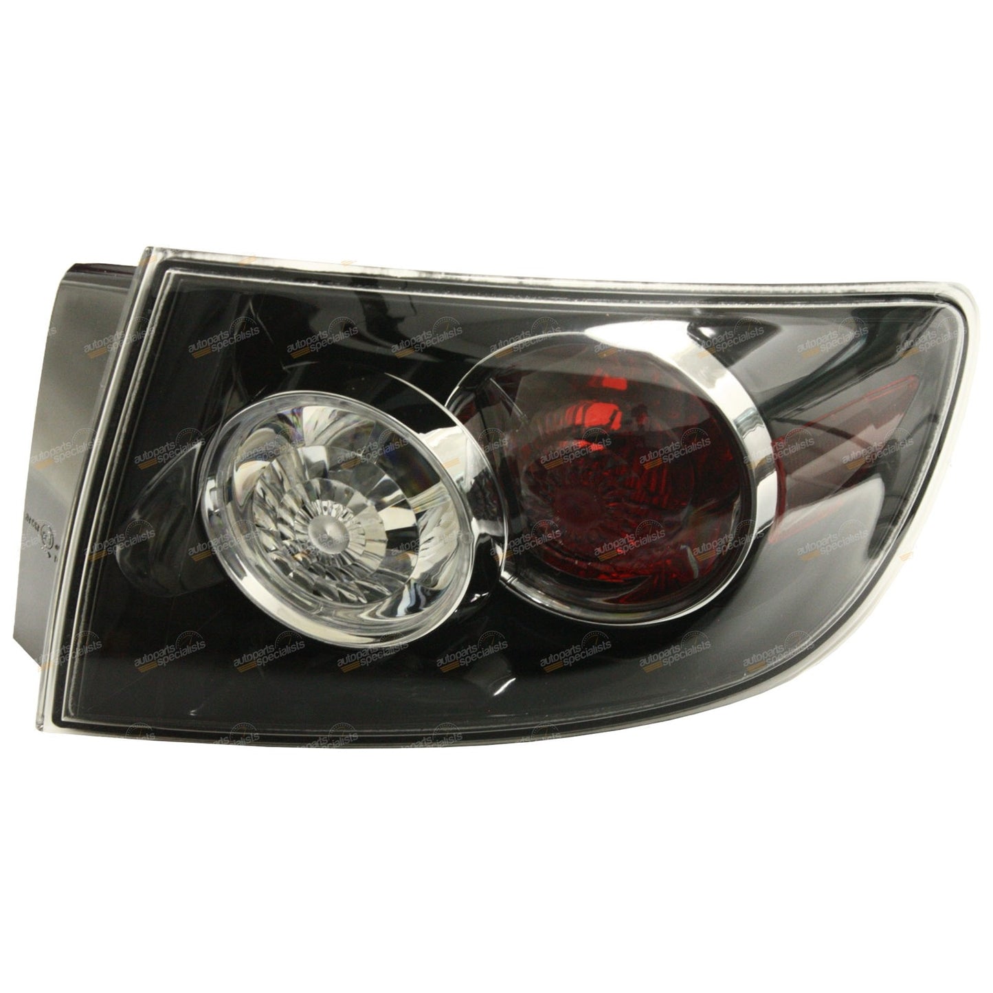 RH Tail Light Black for Mazda 3 BK (2006–2009) Sedan Right Driver