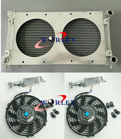 Aluminum Radiator with Shroud and Fans for VW Golf MK1 MK2 (1974–1992)