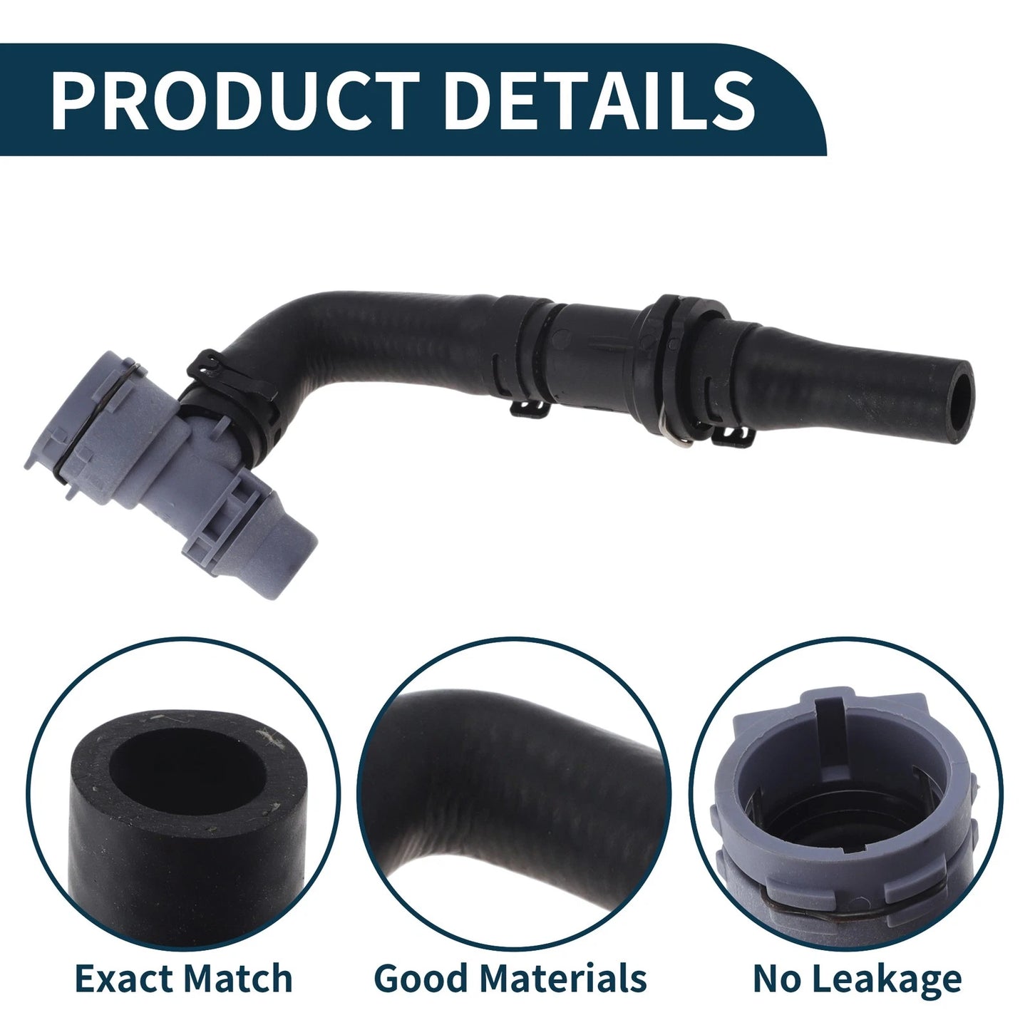 Radiator Hose No.4GD122096A for Audi A6L (2019–2024) Coolant Pipe