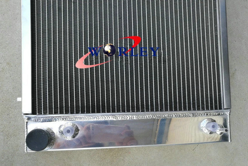 Aluminum Radiator with Fan for Land Rover Defender Discovery Range Rover (200TDI)