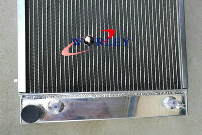 Aluminum Radiator with Fan for Land Rover Defender Discovery Range Rover (200TDI)