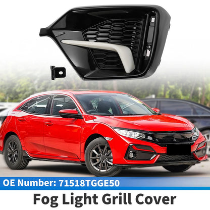 Rear Left Fog Light Grill No. 71518TGGE50 for Honda Civic Hatchback (2020–2021)