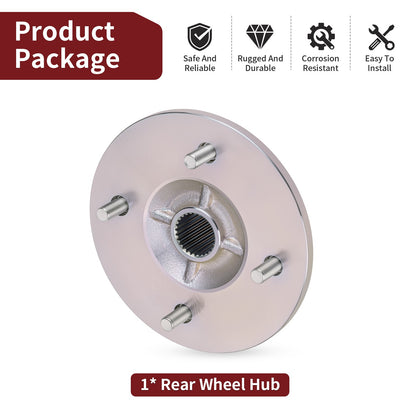 Rear Wheel Hub for Yamaha Grizzly 350 (2007–2011)