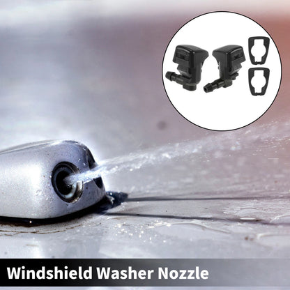 2X Front Windshield Washer Nozzle for Jeep Cherokee (2014–2019) No. 68102968AA