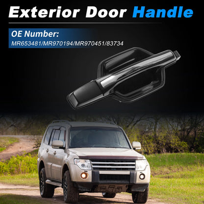 Rear Right Exterior Door Handle No.MR653481 for Mitsubishi Montero (2001–2006)
