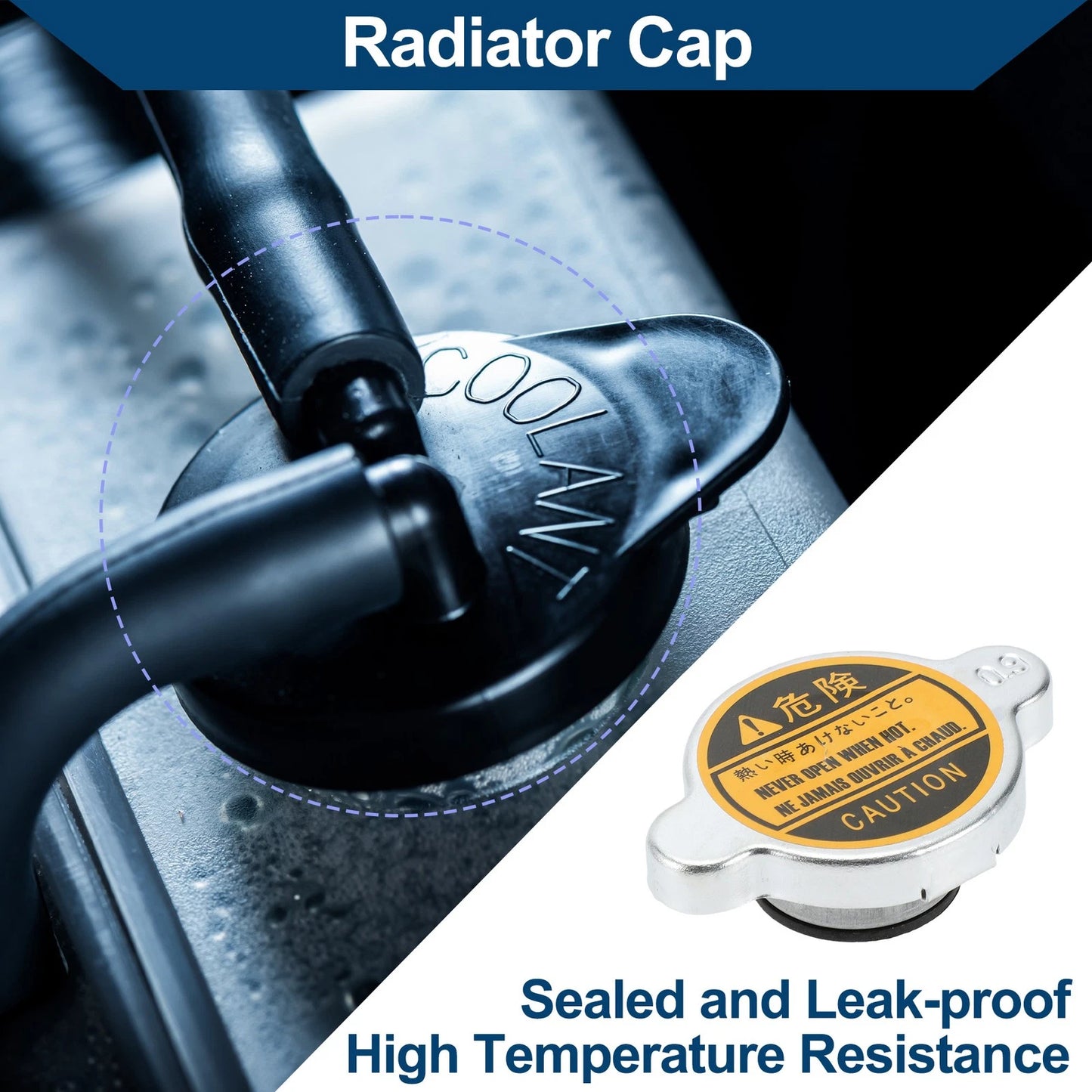 Radiator Cap No. 1640163010 for Toyota Tacoma 4Runner Corolla