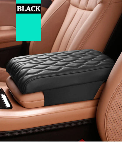 PU Leather Central Console Armrest Cover for Car - Mat Protector