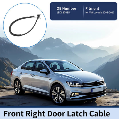 Door Latch Cable No.18D837085 for VW Lavida (2008–2013) Front Right