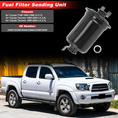 Fuel Filter Assembly for Toyota T100 (1994–1998) L4 2.7L No. 33687