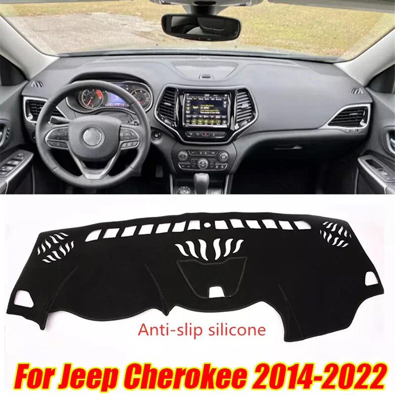 Dashboard Dash Mat Sun Cover Pad for Jeep Cherokee (2014–2022)