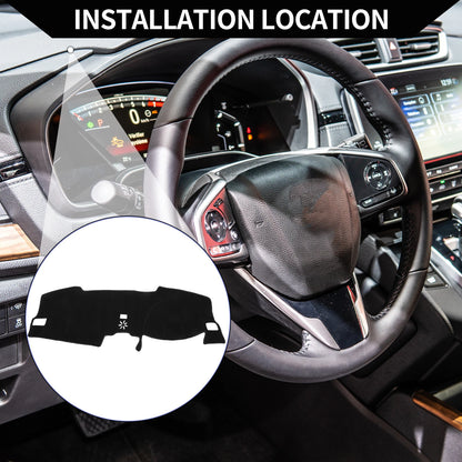 Dashboard Cover Mat for Honda Civic (2021–2024) Black