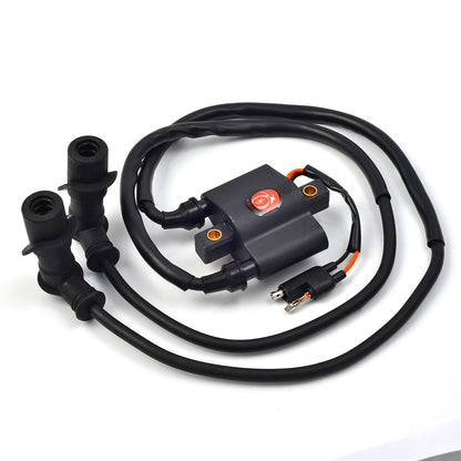 Ignition Coil Spark Plug & Cap for Polaris Sportsman 600 700 (2002–2006)