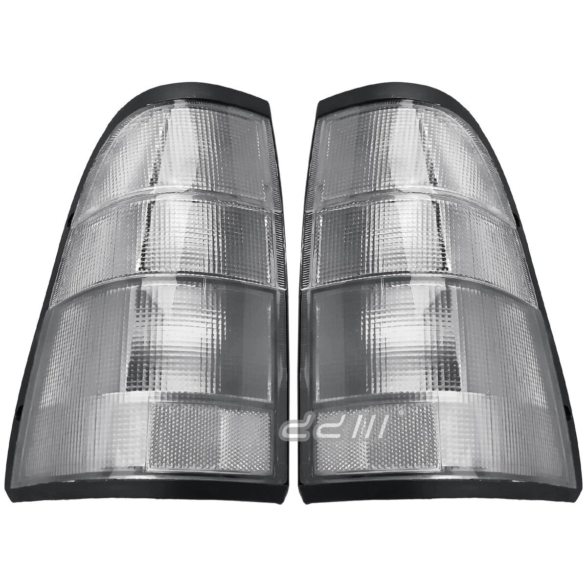 1 Pair White Rear Tail Lights for Isuzu Holden Rodeo R9 TF (1998-2002)