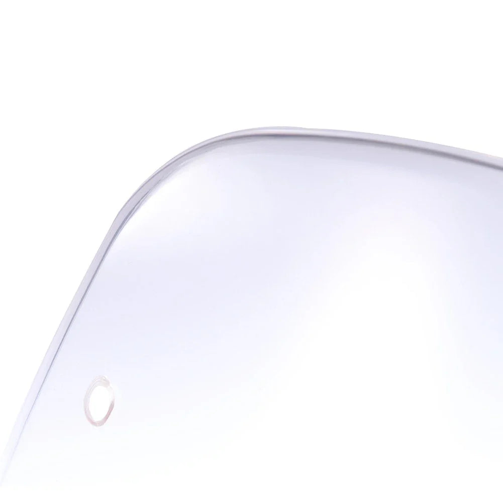 5-7'' Round Headlight Windscreen for Universal Fit Motor Clear