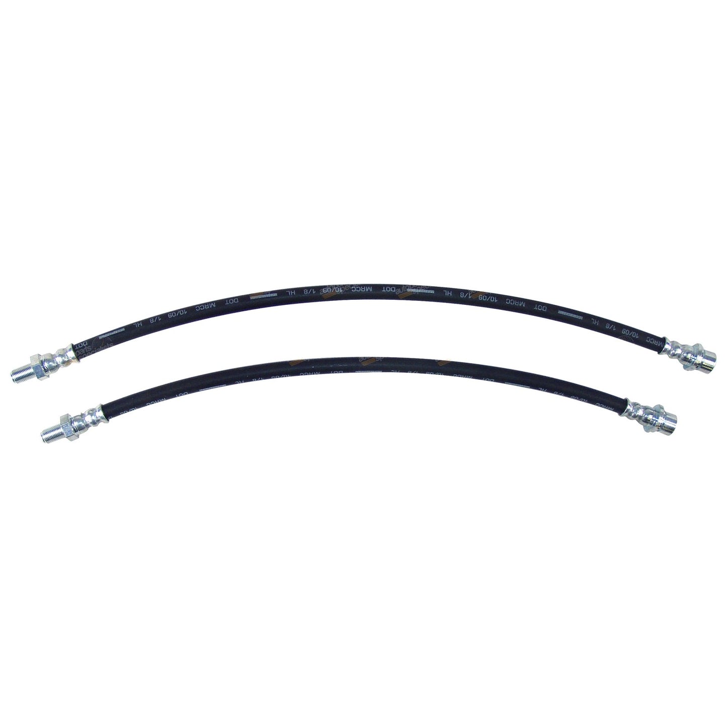 2 Extended Brake Lines for Landcruiser 100 105 Series (1998–2007) Rubber