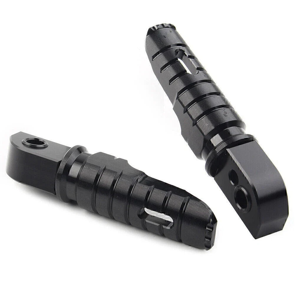 Rear Footrest Pegs Black for Street Scrambler 900 T100 (2016-2023) Pair