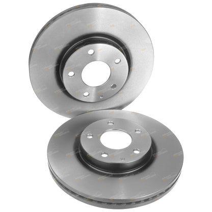 2X Front Disc Brake Rotors for Mazda 6 (2012–2019) 297mm