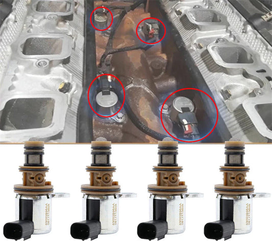 4 Pcs Engine Multiple Displacement Solenoid for Ram 1500 5.7L (2010-2023)