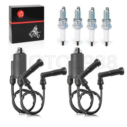 Ignition Coil & Spark Plug Set for Honda Goldwing 1100 (1980–1981)