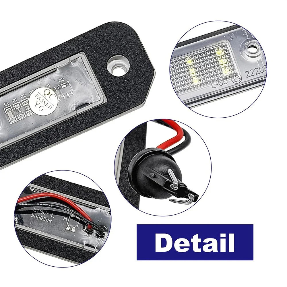 LED License Plate Lamp for Honda Civic Coupe (2001-2005)