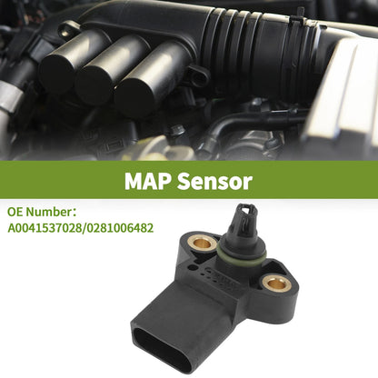 Manifold Pressure Sensor A0041537028 for Mercedes-Benz Actros 1831 (1997–2002)
