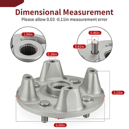 Wheel Hub for Yamaha Viking 700 (2014–2015)
