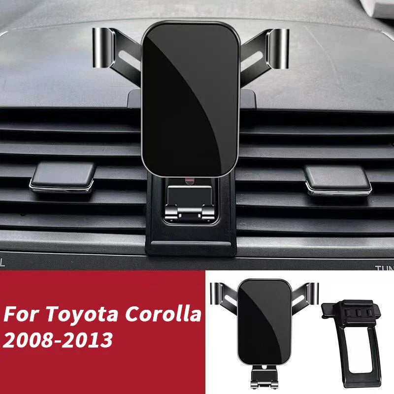 Air Vent Mount Clip Gravity Phone Holder for Toyota Corolla (2008–2013)
