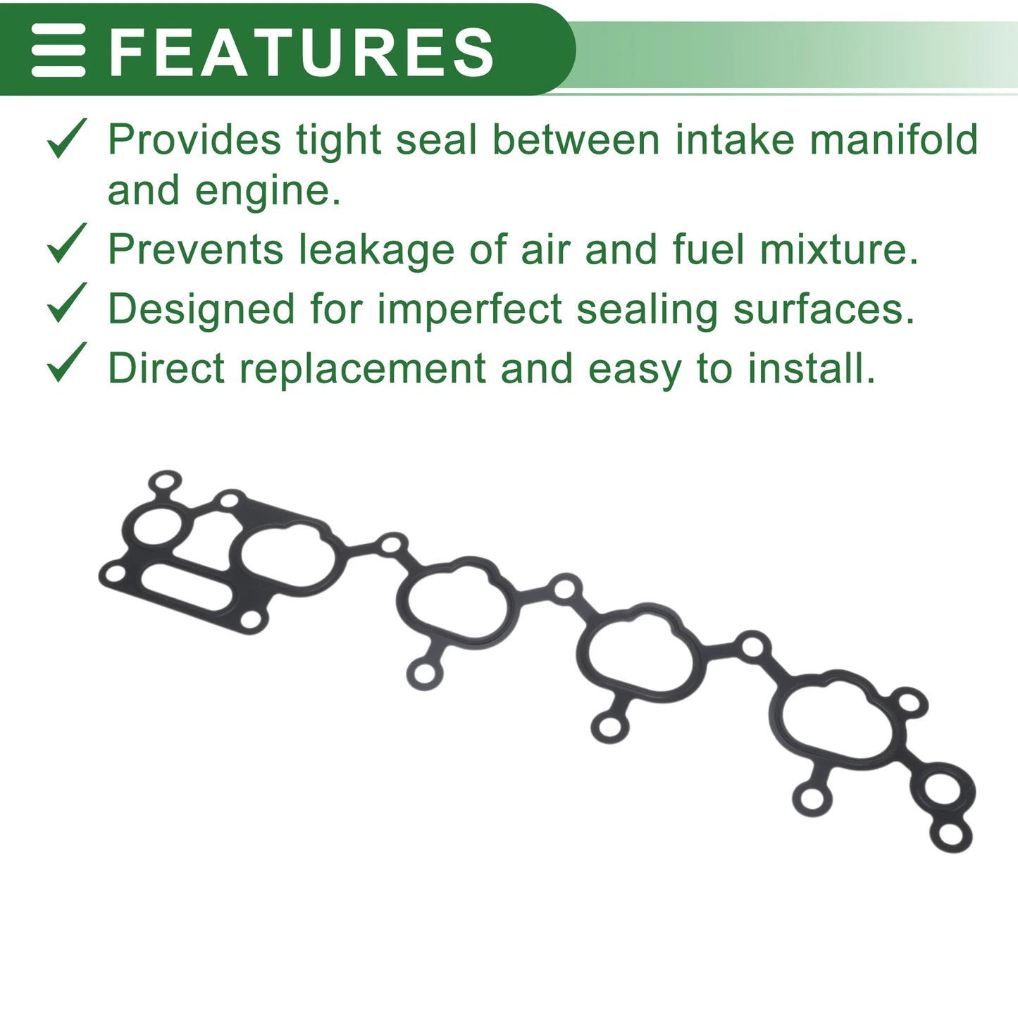 Engine Intake Manifold Gasket for Mitsubishi Magna (1997–1999) No.MD333080