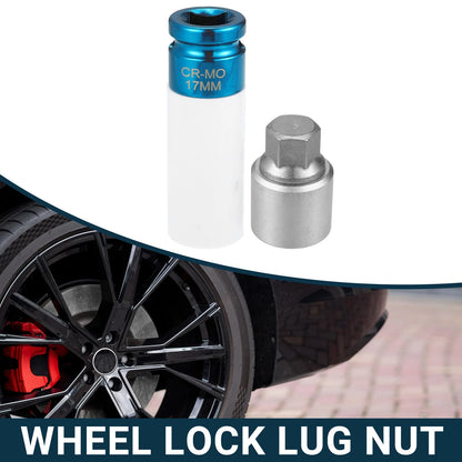 Set of 4 Wheel Lock Lug Nuts for Audi A3 (2013–2020) - Type G
