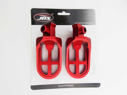 Set of 2 CNC Billet Alloy Foot Pegs for Yamaha PW50 (1981–2021)