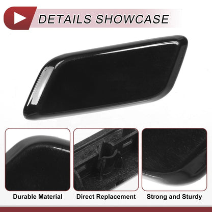 Front Left Washer Nozzle Cover for Lexus RX350 (2012-2014) - Black 1 x Cap