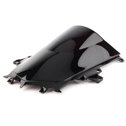 Double Bubble Windshield for Yamaha YZF R1 (2015–2017) Black ABS