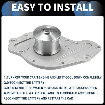 Water Pump with Idler Pulley Kit for Chrysler PT Cruiser (2003-2010)