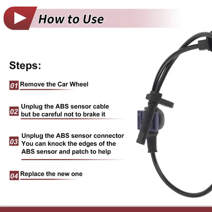 ABS Wheel Speed Sensor for Honda CR-V 2012 (2012) Rear Right