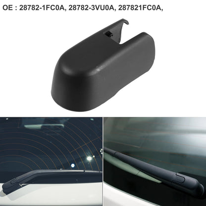 Rear Windshield Wiper Arm Cover Cap for Nissan Armada (2017–2022) Black