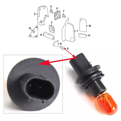 Rearview Mirror Light Bulbs & Lamp Holders for Mercedes Benz Sprinter (2007-2018)