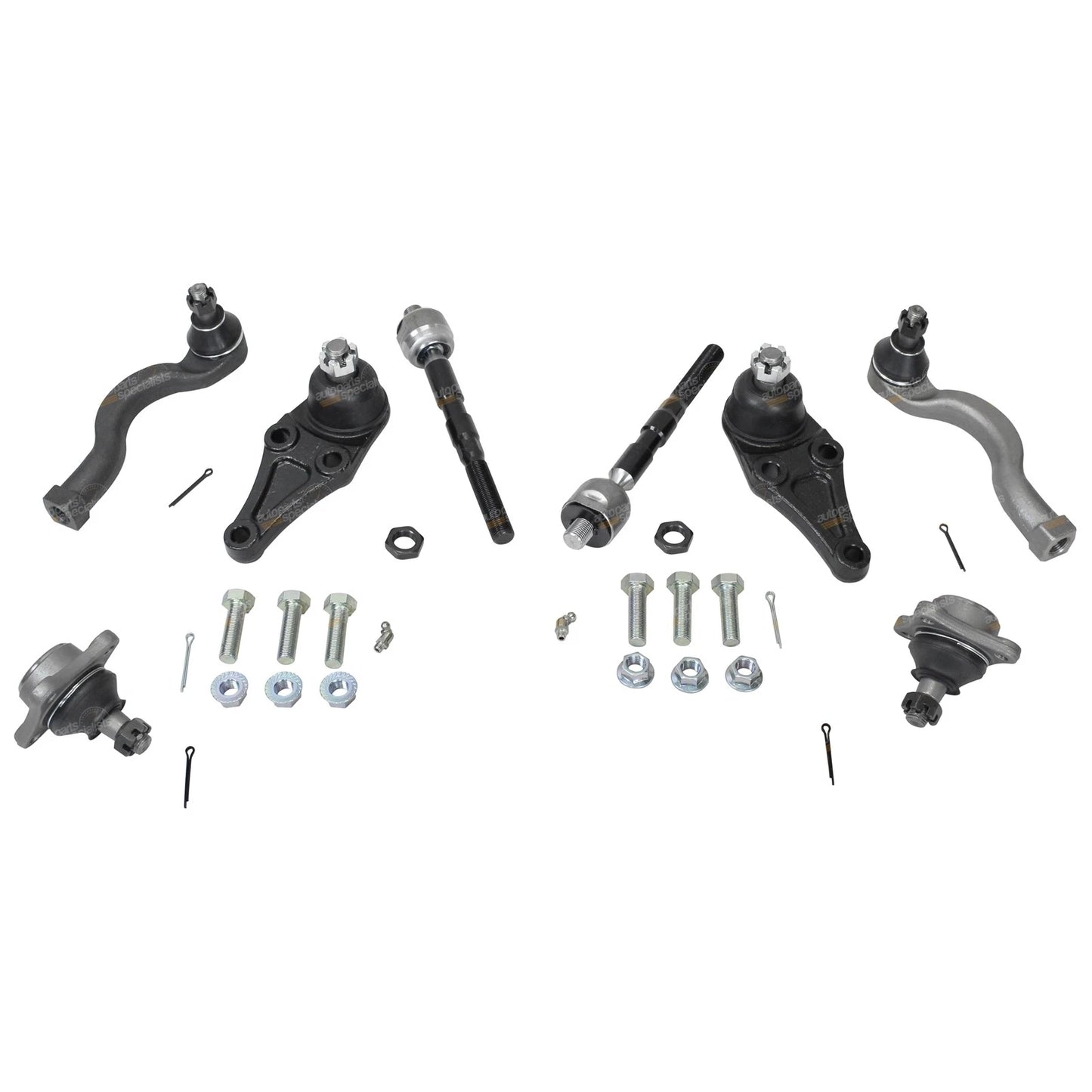 7pc Ball Joint and Tie Rod End Kit for Pajero NM NP (2000–2006) 4X4
