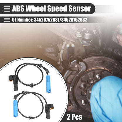 2X ABS Sensor for BMW 320i (No. 34526752681/34526752682)